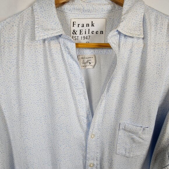 Frank & Eileen Women's Medium Button Down Long Sleeve Floral Shirt - Picture 3 of 9